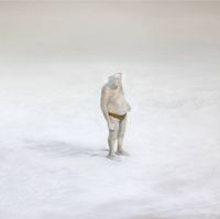 Mensch und Natur, Acryl auf Leinwand, 180 x 150 cm, 2013