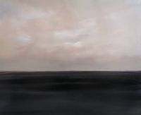 Rotes Meer I,&Ouml;l auf Leinwand, 70 x 100 cm, 2016